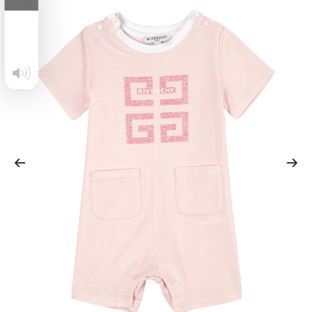 Givenchy romper 1 month for girls